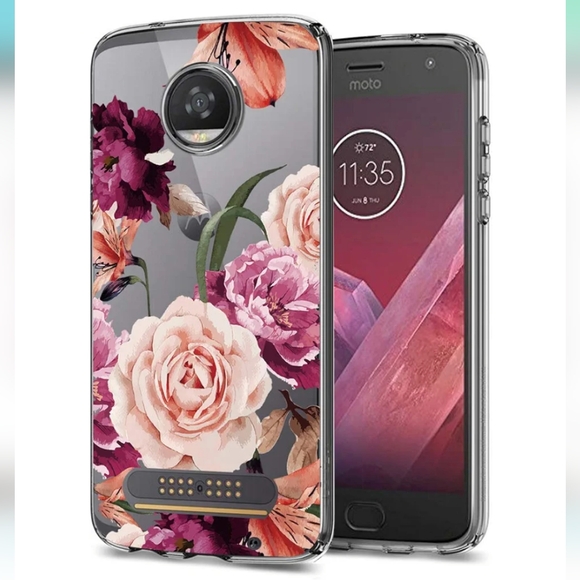 Phone Case - Moto Z2 Play Transparent Flex - Picture 15 of 15